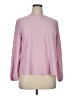 Shein Curve Pink Long Sleeve Blouse Size 0X - photo 1