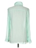 Old Navy 100% Rayon Green Long Sleeve Blouse Size L - photo 2