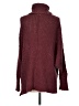 By Together Burgundy Turtleneck Sweater Size S - photo 2