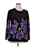 Unbranded Purple Long Sleeve Blouse Size 3X - photo 1