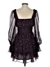 Divine Heritage 100% Polyester Hearts Black Cocktail Dress Size S - photo 2