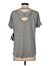 Andrew Marc Gray Short Sleeve Top Size S - photo 2