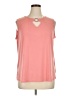 N Touch Pink Sleeveless Blouse Size XL - photo 1