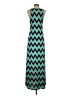 Assorted Brands Chevron-herringbone Teal Casual Dress Size S (estimated) - photo 2