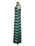 Assorted Brands Chevron-herringbone Teal Casual Dress Size S (estimated) - photo 5