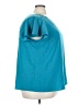 Lane Bryant 100% Polyester Teal Short Sleeve Top Size 22 - photo 4
