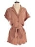 Lulus Solid Tan Pink Romper Size XS - photo 1