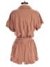 Lulus Solid Tan Pink Romper Size XS - photo 2
