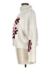 Shein 100% Acrylic White Pullover Sweater Size L - photo 5
