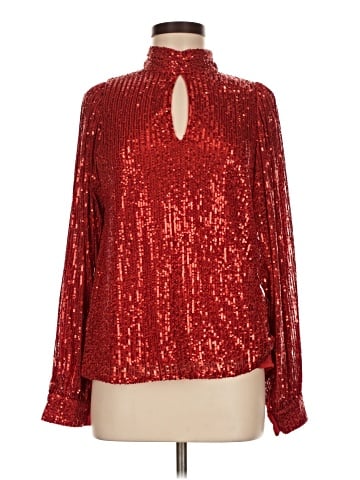 Vine & Love Long Sleeve Blouse (view 1)