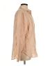 Reiss Tan Long Sleeve Button-Down Shirt Size 10 - photo 4