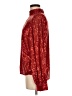 Vine & Love 100% Polyester Metallic Red Long Sleeve Blouse Size S - photo 5