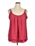Rebecca Moses 100% Polyester Red Sleeveless Blouse Size XL - photo 1