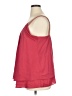 Rebecca Moses 100% Polyester Red Sleeveless Blouse Size XL - photo 5