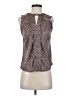 The Limited Outlet 100% Polyester Gray Sleeveless Blouse Size S - photo 1