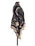 BCBGMAXAZRIA Tan Poncho Size M - photo 4