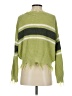 No Comment Stripes Green Pullover Sweater Size S - photo 2