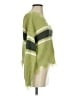 No Comment Stripes Green Pullover Sweater Size S - photo 4