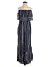 Japna 100% Rayon Paisley Blue Jumpsuit Size S - photo 1