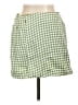Glam Argyle Green Casual Skirt Size L - photo 1