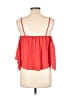 Audrey 3+1 100% Polyester Red Sleeveless Blouse Size M - photo 2