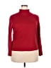 Rafaella Red Turtleneck Sweater Size 2X - photo 1