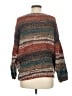 Shein Color Block Brown Pullover Sweater Size 6 - photo 2