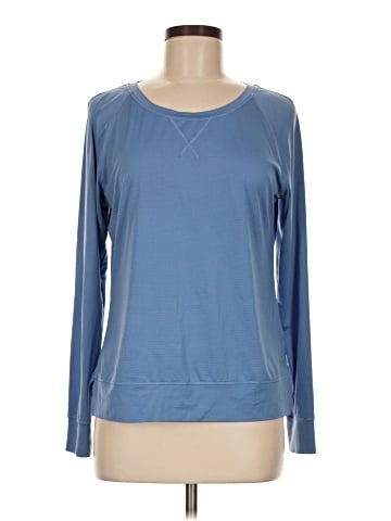 Straight Down Long Sleeve Top (view 1)