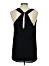 Tyche 100% Polyester Black Sleeveless Top Size L - photo 2