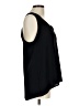 Tyche 100% Polyester Black Sleeveless Top Size L - photo 4