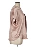 Unbranded 100% Polyester Metallic Pink Short Sleeve Blouse Size XL - photo 4