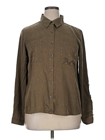 Indigo Thread Co. Long Sleeve Button-Down Shirt (view 1)