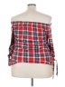 Passport 100% Polyester Red Tube Top Size 3X - photo 2