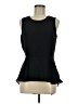 Bar III 100% Polyester Black Sleeveless Blouse Size M - photo 1