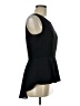 Bar III 100% Polyester Black Sleeveless Blouse Size M - photo 4