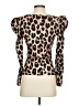 Shein Brown Long Sleeve Top Size 2 - photo 2