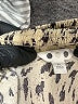 Three Dots 100% Rayon Animal Print Yellow Shorts Size XL - photo 3