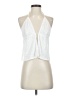 Shein 100% Polyester White Sleeveless Blouse Size 4 - photo 1