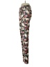 Society 6 Floral Pink Casual Pants Size S - photo 5