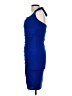 City Studio Solid Blue Cocktail Dress Size L - photo 5