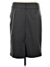 George 100% Polyester Solid Gray Casual Skirt Size 8 - photo 2