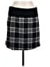 Theory Plaid Black Wool Skirt Size L - photo 1