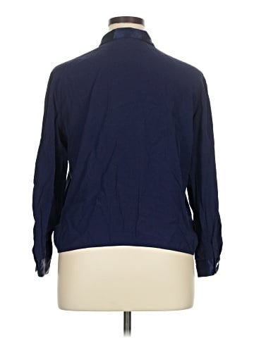 Impressions 3/4 Sleeve Button-Down Shirt (view 2)