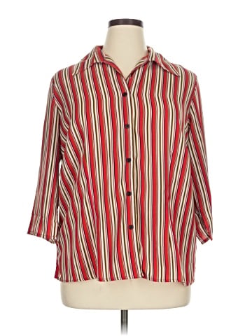 Joanna Plus 3/4 Sleeve Blouse (view 1)