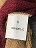 Unbranded Color Block Burgundy Cardigan Size M - photo 7