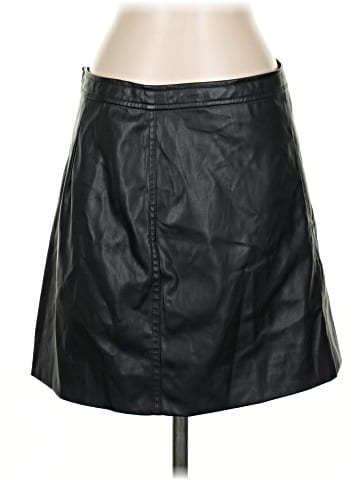 J.Crew Collection Faux Leather Skirt (view 1)