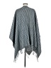 Assorted Brands 100% Acrylic Gray Black Poncho One size - photo 2