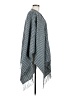 Assorted Brands 100% Acrylic Gray Black Poncho One size - photo 4