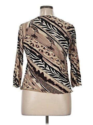 Kathie Lee 3/4 Sleeve Top (view 2)