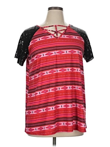 Southern Stitch Short Sleeve Top (view 1)